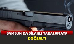 Samsun'da silahlı yaralamaya 2 gözaltı