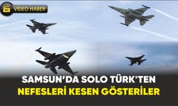 Samsun’da Solo Türk'ten nefesleri kesen gösteriler