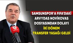 Samsunspor'a iki dönem transfer yasağı geldi