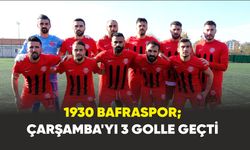 1930 Bafraspor;  Çarşamba'yı 3 golle geçti