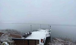 Abant Gölü Milli Parkı’nda kış güzelliği