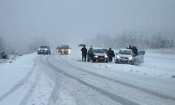 Karabük’te yoğun kar yağışı etkisi