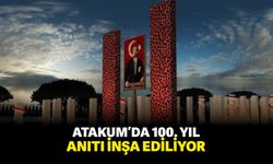 Atakum’da 100. yıl anıtı inşa ediliyor