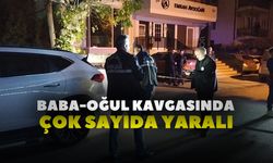 Baba-oğul kavgasında çok sayıda yaralı