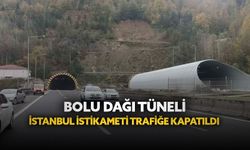 Bolu Dağı Tüneli İstanbul istikameti trafiğe kapatıldı