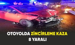 Anadolu Otoyolu'nda zincirleme kaza: 8 yaralı