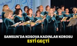 Samsun'da Kosova Kadınlar Korosu esti geçti