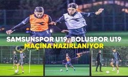 Samsunspor U19, Boluspor U19 maçına hazırlanıyor