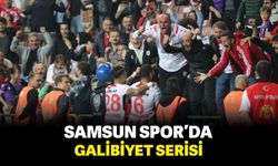 Samsunspor’da galibiyet serisi