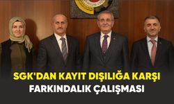 Samsun'da SGK’dan kayıt dışılığa karşı farkındalık çalışması