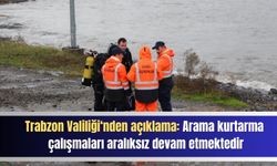 Trabzon’da dalgalara kapılan 2 gençle ilgili valilik açıklaması