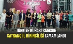 Türkiye Kupası Samsun Satranç İl Birinciliği tamamlandı