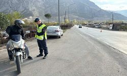 Amasya’da bir ayda 138 araç ve 28 sürücü trafikten men edildi