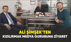 Ali Şimşek’ten Kızılırmak Medya Gurubuna Ziyaret