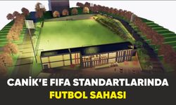 Canik’e FIFA standartlarında futbol sahası