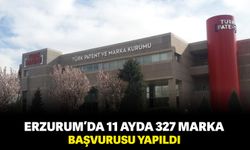 Erzurum'da 11 ayda 327 marka başvurusu yapıldı