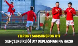 Yılport Samsunspor U17; Gençlerbirliği U17 maçına hazır
