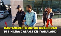 Samsun'da hastanede doktor odasından hırsızlık
