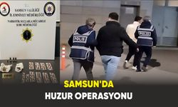 Samsun’da 158 polisin katılımıyla huzur operasyonu