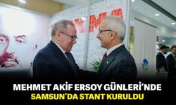 Mehmet Akif Ersoy Günleri’nde Samsun'da stant kuruldu