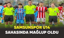 Samsunspor U14 sahasında mağlup oldu