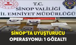 Sinop’ta uyuşturucu operasyonu: 1 gözaltı