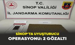 Sinop Boyabat'ta  uyuşturucu operasyonu: 2 gözaltı