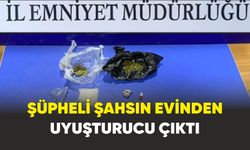 Sinop'ta şüpheli şahsın evinden uyuşturucu çıktı