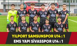 Samsunspor U14,  EMS YAPI Sivasspor U14 ile barabere kaldı