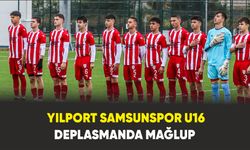 Yılport Samsunspor U16 deplasmanda mağlup