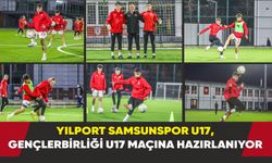 Yılport Samsunspor U17, Gençlerbirliği U17 maçına hazırlanıyor