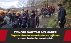 Zonguldak’tan acı haber : Cansız bedenlerine ulaşıldı