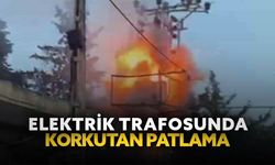 Elektrik Trafosunda Korkutan Patlama