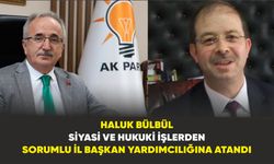Ak Parti Bafra Kurucu İl Başkanı Haluk Bülbül'e  yeni görev