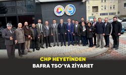 CHP Heyetinden Bafra TSO'ya Ziyaret