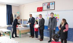 Mehmet Akif Ersoy İlkokulu'nda karne heyecanı