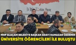 MHP Alaçam Belediye Başkan Adayı Ramazan Özdemir Üniversite Öğrencileri İle Buluştu