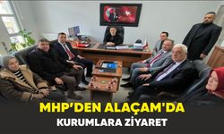 MHP’den Alaçam'da Kurumlara Ziyaret