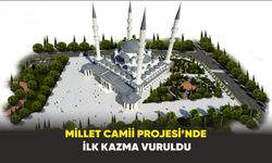 Millet Camii Projesi’nde İlk Kazma Vuruldu