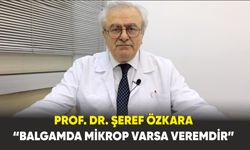 Prof. Dr. Şeref Özkara: “Balgamda mikrop varsa veremdir”