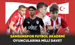 Samsunspor Futbol Akademi Oyuncularına Milli Davet