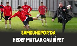 Samsunspor'da hedef mutlak galibiyet
