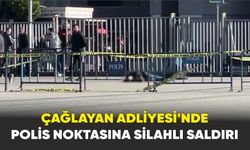 Çağlayan Adliyesi’nde polis noktasına silahlı saldırı