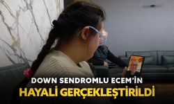 Çanakkale Emniyet Müdürü, down sendromlu Ecem’in Cengiz Kurtoğlu ile görüşme hayalini gerçekleştirdi