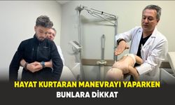 Heimlich manevrası doğru yapılırsa hayat kurtarır