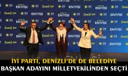 İYİ Partili milletvekili Yasin Öztürk, Denizli Büyükşehir Belediye Başkan adayı