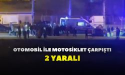 Mardin’de otomobil ile motosiklet çarpıştı: 2 yaralı