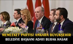 Memleket Partisi Ankara Büyükşehir Belediye Başkan adayını tanıttı