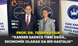 Prof. Dr. Tezer Kutluk: “Kanser sadece tıbbi değil, ekonomik olarak da bir hastalık”