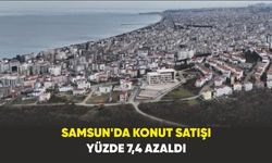Samsun’da konut satışı yüzde 7,4 azaldı